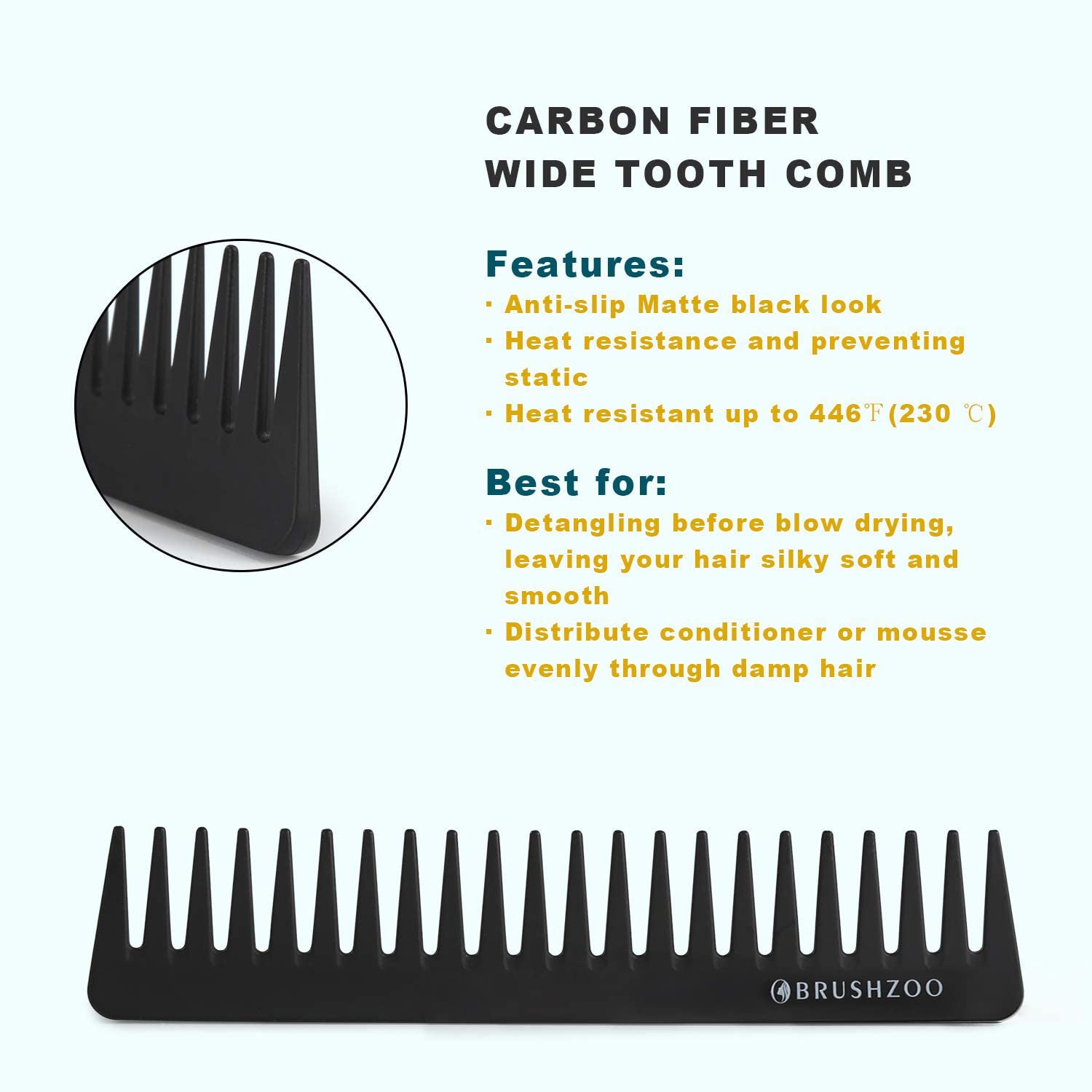 Detangler Hair Brush for Curly Hair, Curly Hair Brush for Natural 3/4Abc Hair, Detangling Brush for Women Men Kids Styling Defining