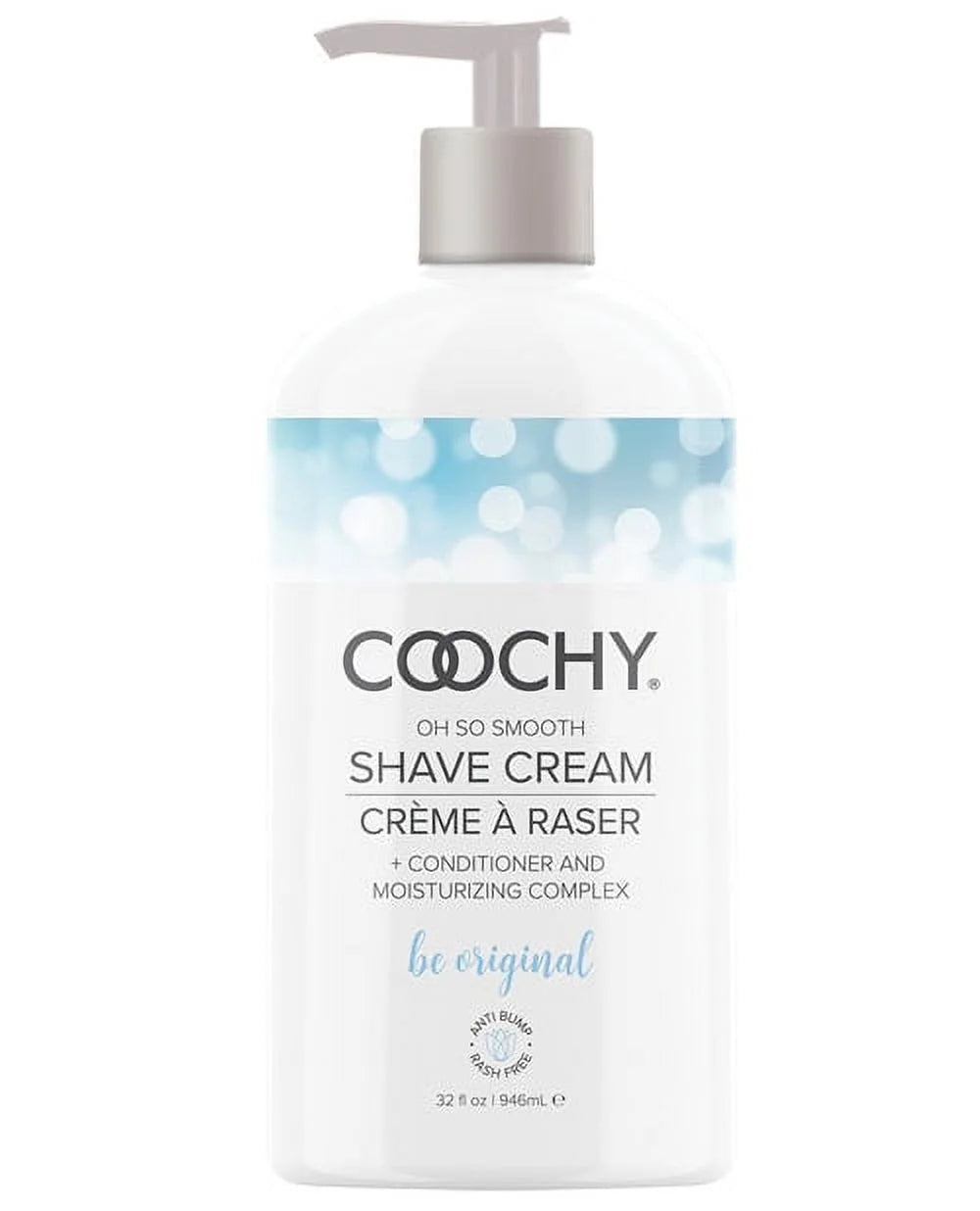 Shave Cream, Be Original, 32 Ounce