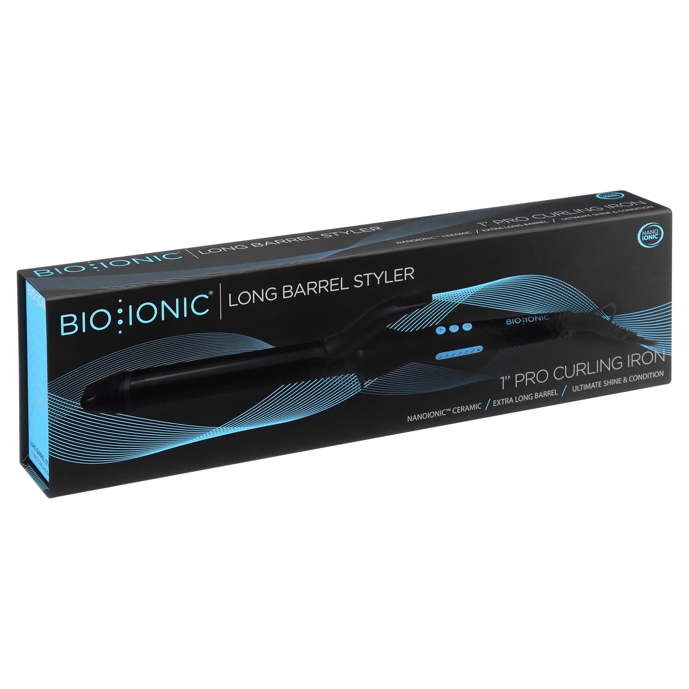 Long Barrel Styler 1" Pro Curling Iron