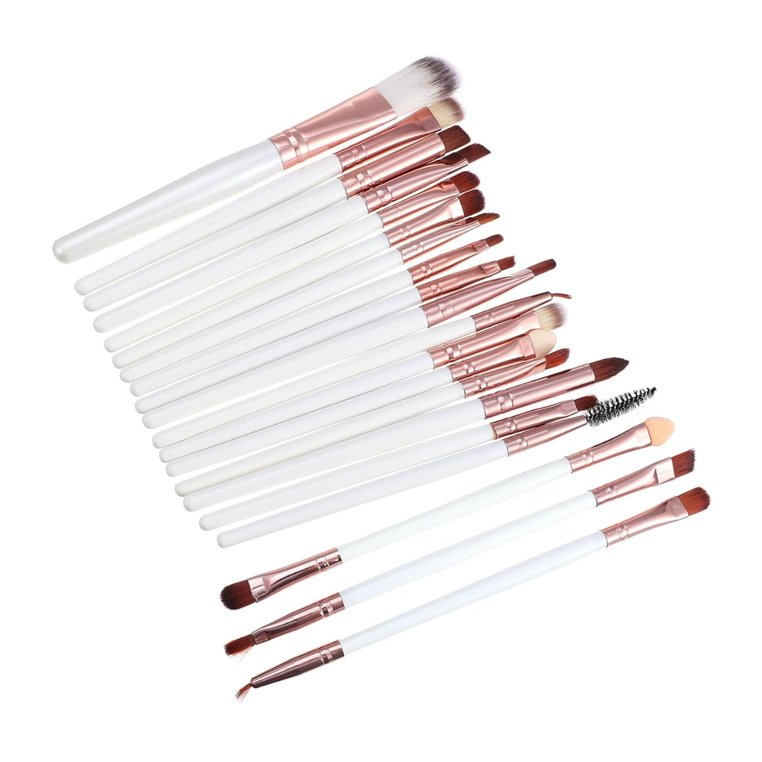 Complete Makeup Brush Set 20Pcs Makeup Brushes for Face Eye Lip Wooden Handle Cosmetics Brush Kit
