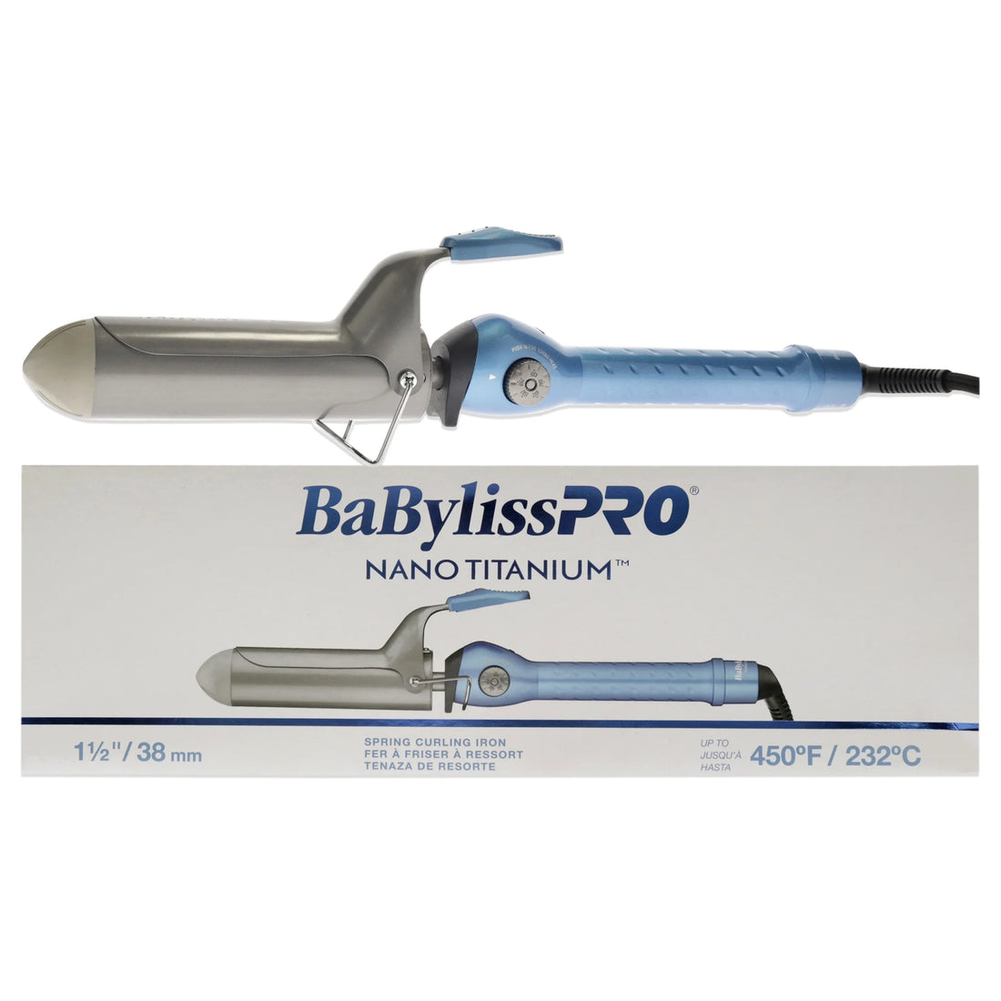 Babyliss Pro Nano Titanium 1.5&quot; Curling Iron