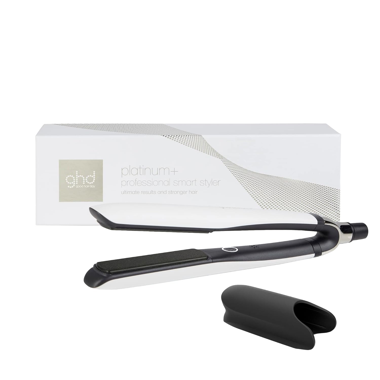 Ghd Platinum+ Styler ― 1&quot; Flat Iron Hair Straightener, Professional Ceramic Hair Styling Tool for Stronger Hair, More Shine, &amp; More Color Protection