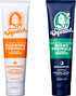 Natural Teeth Whitening Toothpaste Kit - Day and Night Flouride Free Natural Toothpaste - Citrus Mint, Spearmint (4.7 Oz, 2-Pack)