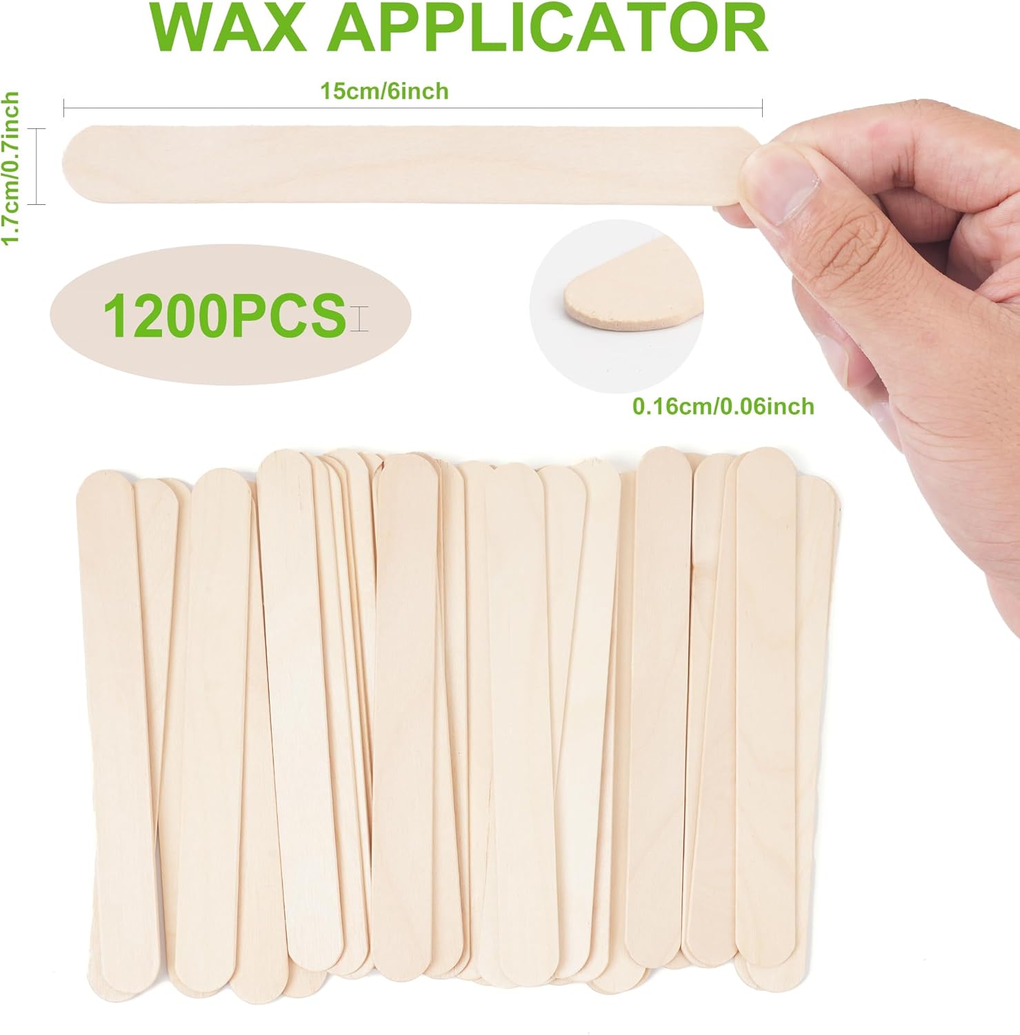 Wooden Wax Sticks