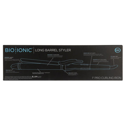 Long Barrel Styler 1&quot; Pro Curling Iron