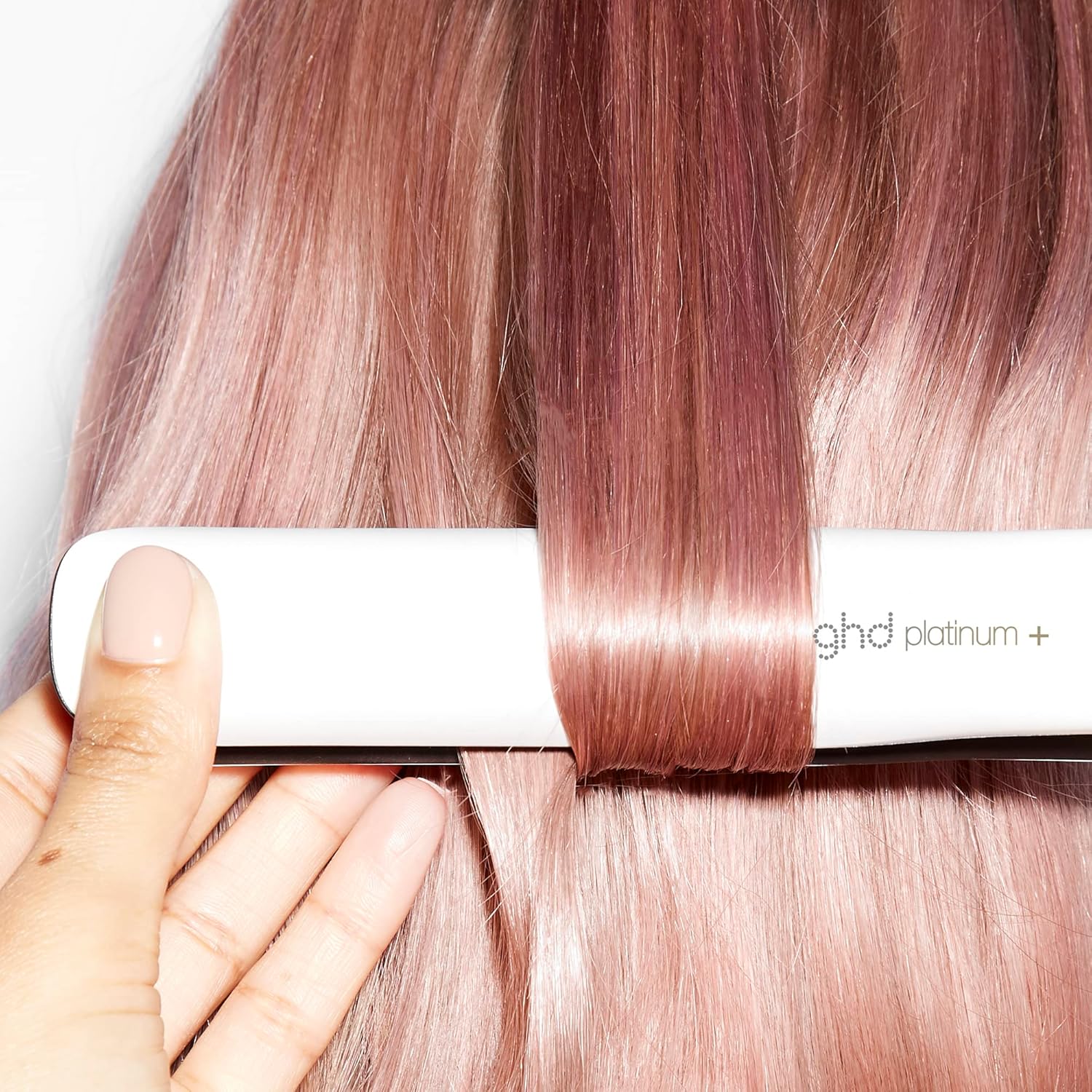 Ghd Platinum+ Styler ― 1&quot; Flat Iron Hair Straightener, Professional Ceramic Hair Styling Tool for Stronger Hair, More Shine, &amp; More Color Protection