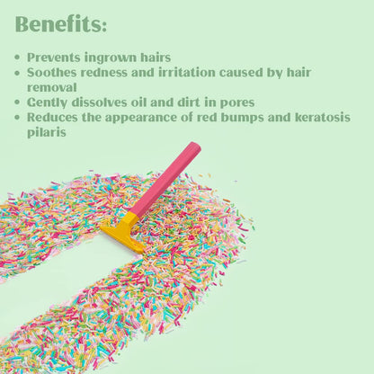 Moisturizing after Shave Ingrown Hair Treatment for Bikini Hair - after Waxing Care with Aloe Vera &amp; Cucumber - Razor Burn Treatment for Women (2.5Oz)