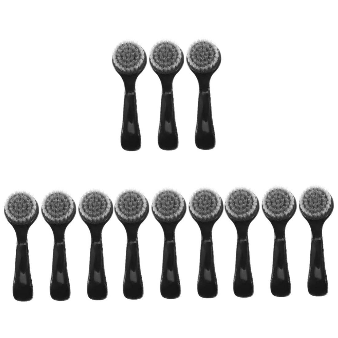 12Pcs Soft Facial Cleansing Brush Exfoliating Face Wash Tool for Gentle Cleaning Portable Travel Accessory for All Skin Types Lightweight and Comfortable Design