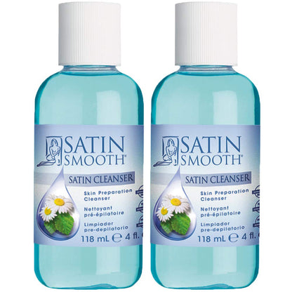 Pre Wax Cleanser - Antiseptic Skin Prep for Pre Wax Hair Removal, Deep Cleansing &amp; Irritation-Free Waxing, Afterwax Care, 4 Oz, 2-Pack